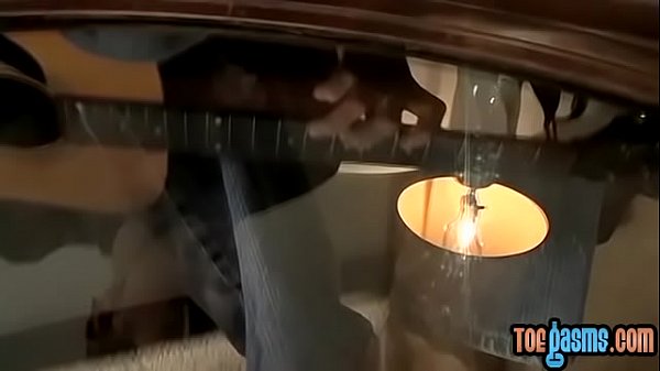 Download Video - Foot fetishist young gay playing guitar and cock solo