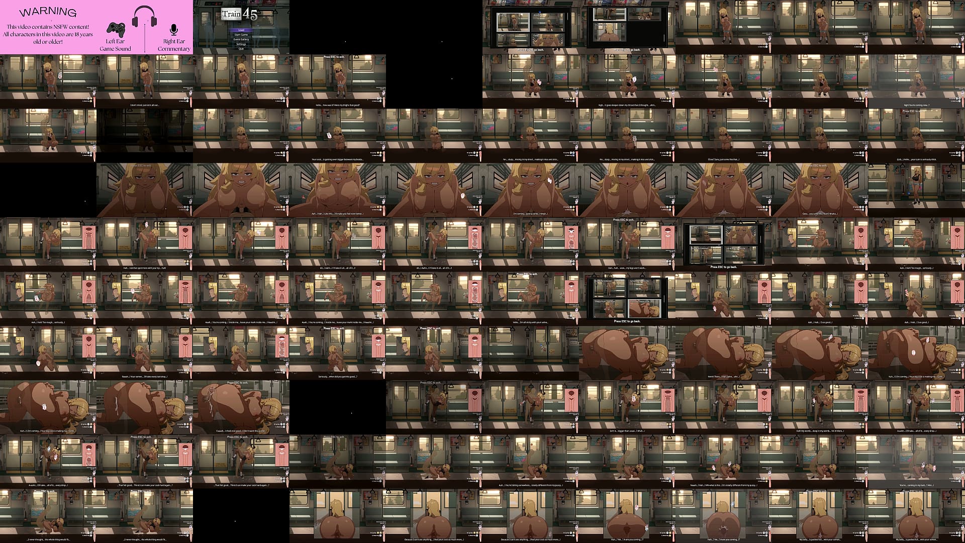 Hentai Game &ndash; Train45 &ndash; Hentai Mai Full Gallery Scene 预览图