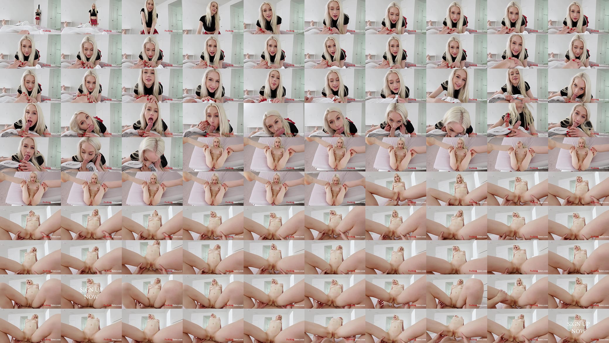 Anal With My Tiny Blonde Teen Stepsis 预览图