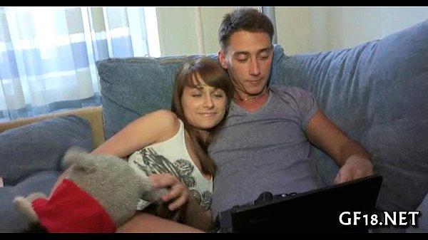 Just stare at her playing