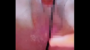 wearing black stockings and no panties i masturbated and my love juices overflowed 