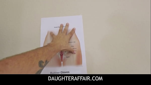 Stepdaddy Teaches Teen Biology- Leia Rae