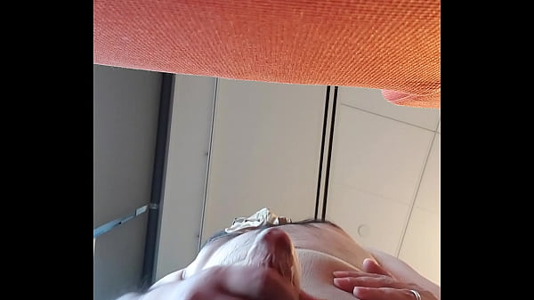 Wearing pantyhose and socks on cock cum