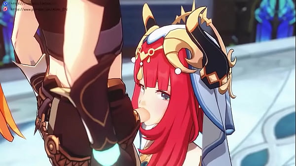 Genshin impact porn Nilu and Iter blowjob and fucking
