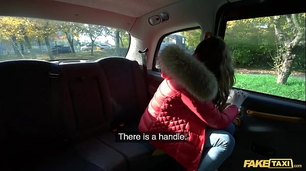 Download Video - Fake Taxi Cute petite brunette rubs her pussy to keep it warm for the driver to fuck