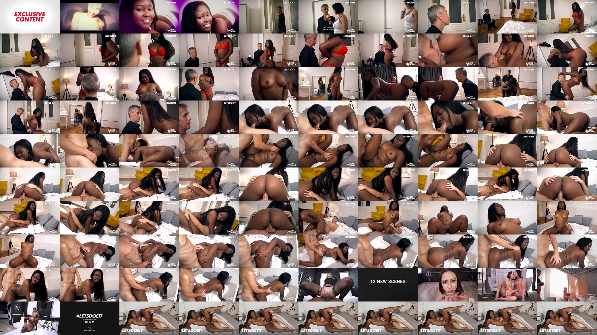 Ebony Beauty Sunny Star Offers Her Princess Pussy To BWC In Interracial Affair - LETSDOEIT 预览图