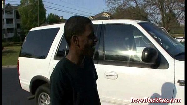 BlacksOnBoys - Black gay dudes fuck hard white ...