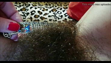 Hairy bush fetish videos the best hairy pussy in close up with big clit