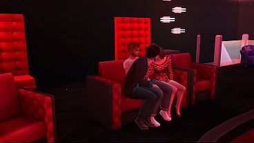二人の友人がナイトクラブでセクシーなダンサーを雇う。