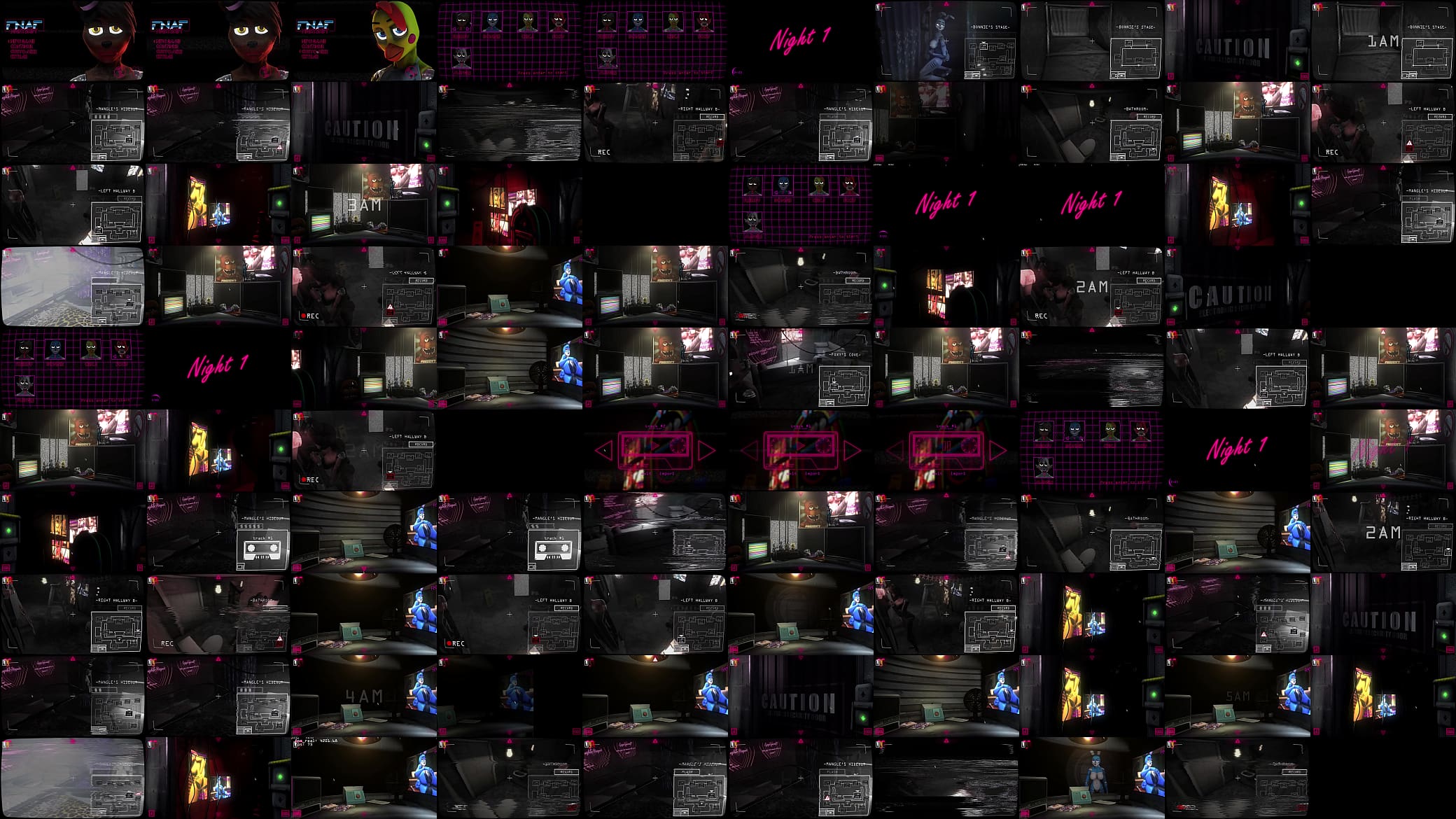 FNAF NightShift gameplay NSFW 预览图