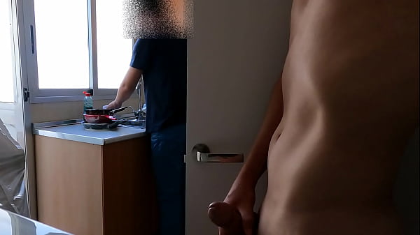 I masturbate secretly while a roommate washes t...