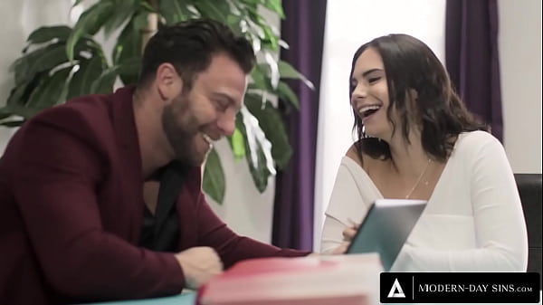 MODERN-DAY SINS - Sneaky Husband Bangs His Busty Wife Rachael Cavalli After Fucking His MISTRESS