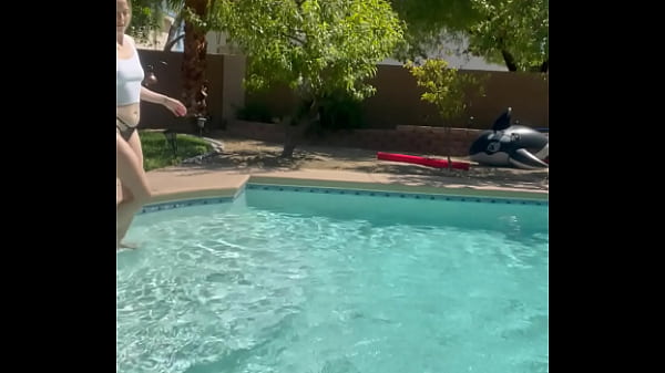 Katie Gets Fucked On The Poolside