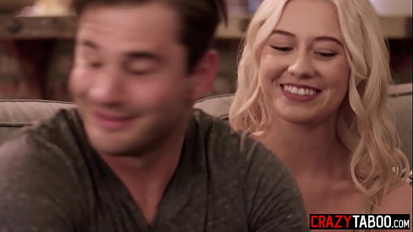 Hot blonde teen Haley Spades is jealous at her hot stepsister Skyler Storm