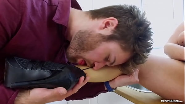 Download Video - An angry bbw girlfirend punishes her boyfriend for having failed his job interview and he gets spanked and submitted to all her desires