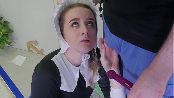 Horny MILF got a fucking slave