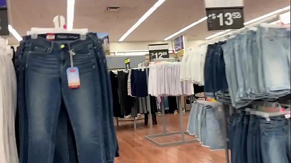 A Real Freak Recording a Hot chick at Walmart -