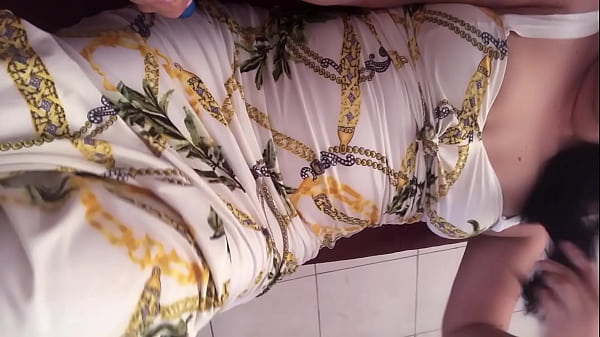 sexy mommy masturbates in living room when husband makes her very horny