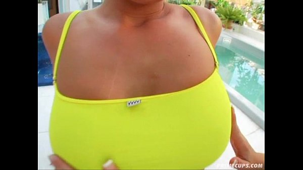 Prime Cups Two D  melon girls fondle and stroke each other's tits