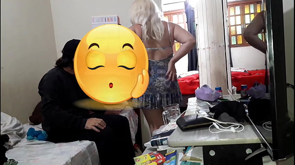 Unfaithful wife fucks her lover behind the back of the cuckold