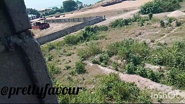 My Landlord son tease to fuck me in an uncompleted building