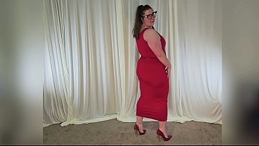 Tall Thick BBW tries on World Cup Outfits
