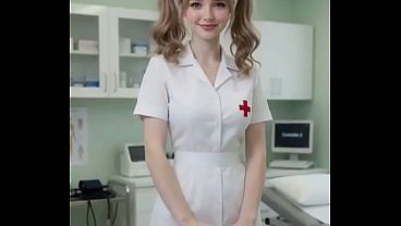 AI Fantasies - Young 18-year-old nurse gives me a treatment based on letting me fuck her pussy and ass, and cum inside her, dirty talk in Castilian Spanish