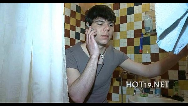 Teen deep throat fellatio