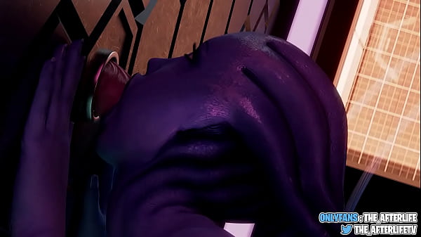 Liara Gets Creampie From Stranger At Gloryhole [Blender] (With Sound)