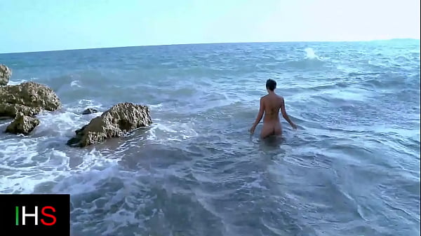 Beautiful girl fucked at the seaside, fantastic