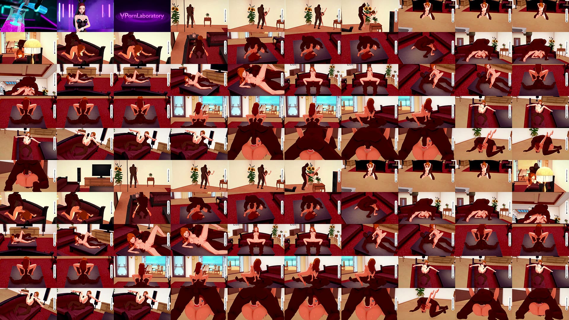 San and Mick fucking in the living room 预览图