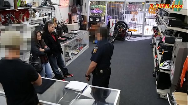 Couple bitches pounded by horny pawn guy