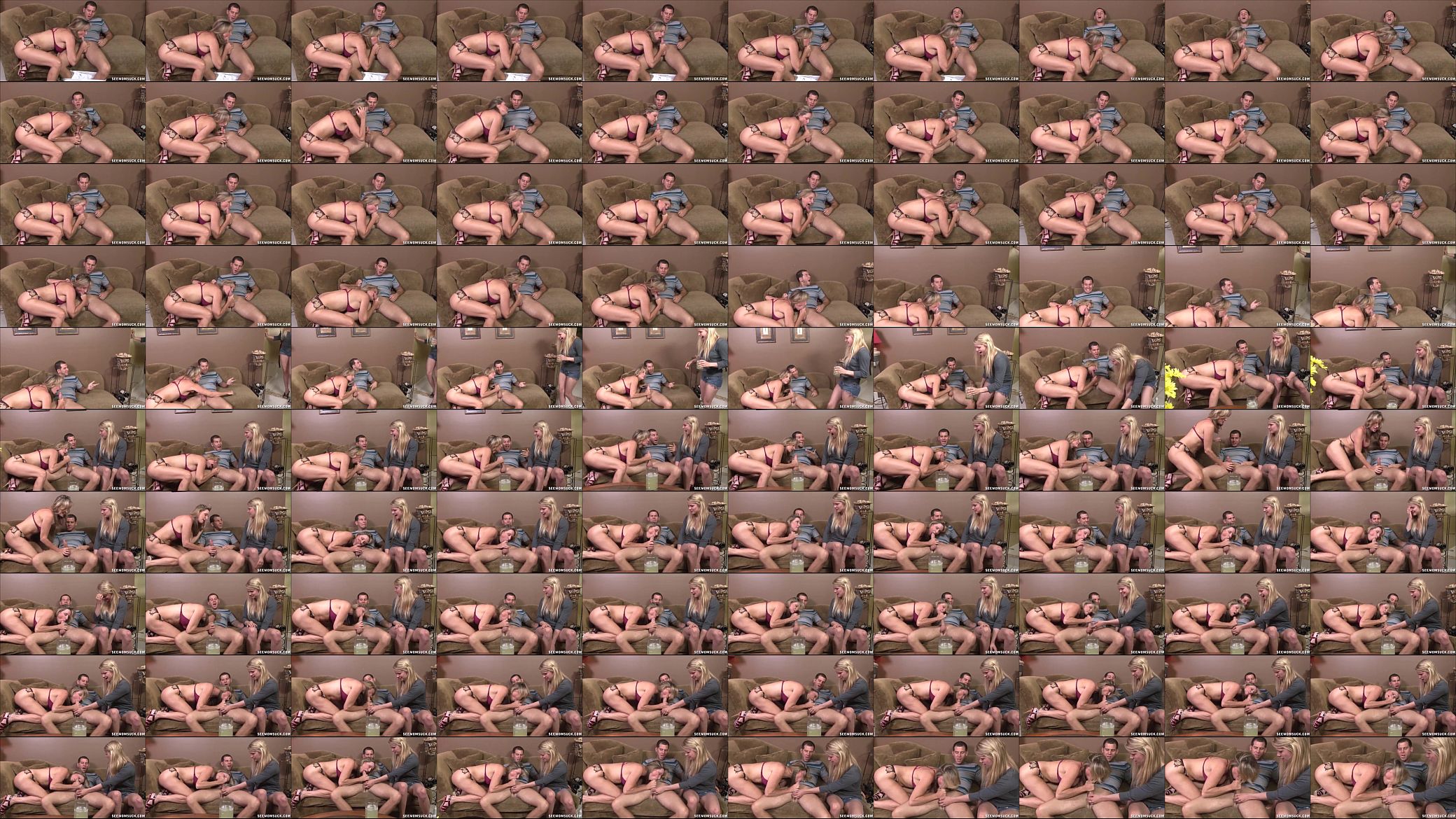 Slutty Sucks A Young Dude 预览图