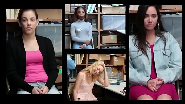 Rough sex at the security office between this hot teen and a horny cop.