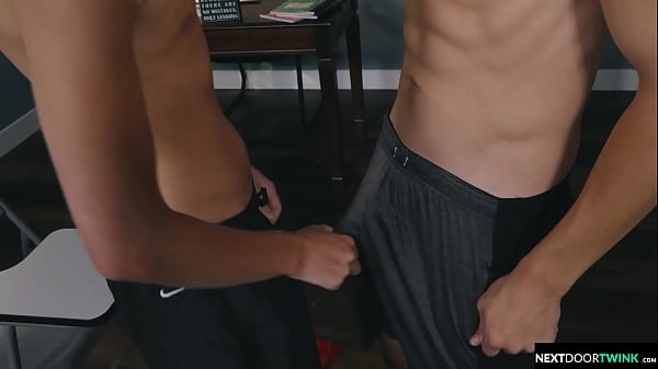 Cocky Jock Rails Tennis Rival Twink - Trevor Ha...