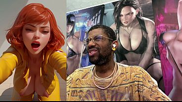 Tasty Hardcore April O'Neil Bukkake, AI Generated