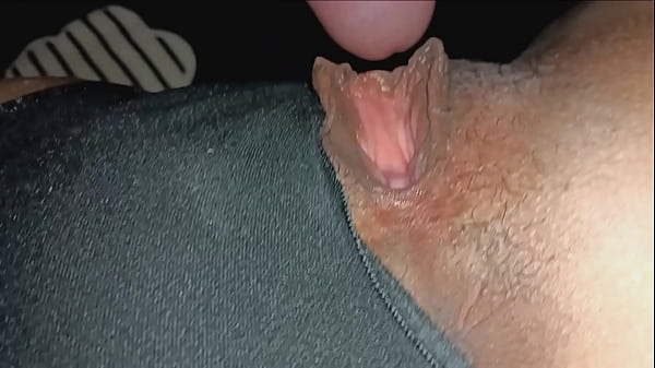 The water squirted into the clit while the cock was poked into the clit.