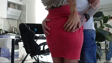 Step-Daddy Just Took My Ass, Sorry Dear! in 4k