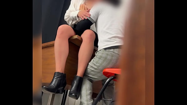 A TEACHER and her STUDENT in the Classroom!! She calls him into the Classroom and they record them behind the door! Mature Mexican Teacher! Public Sex! Homemade Video!