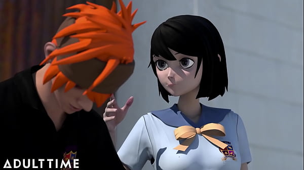 Download Video - ADULT TIME - Hentai Babe Talks Her Study Buddy Through An Intimate Pussy Creampie