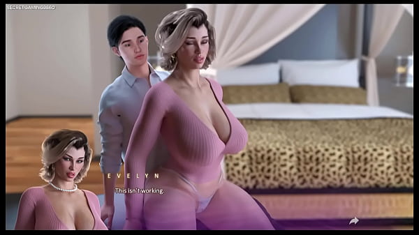 Download Video - Apocalust By Psychodelusional - Stepmom Got Stuck in His Lap Then She Rubs Her Big Ass and Made Him Cum