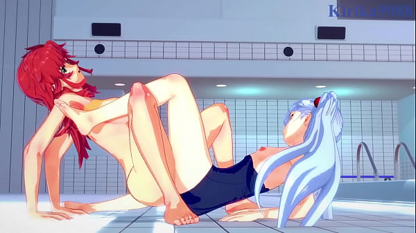 Download Video - Ruri Hoshino and Festenia Muse intense lesbian play&period; - Martian Successor Nadesico & Super Robot Wars J Hentai