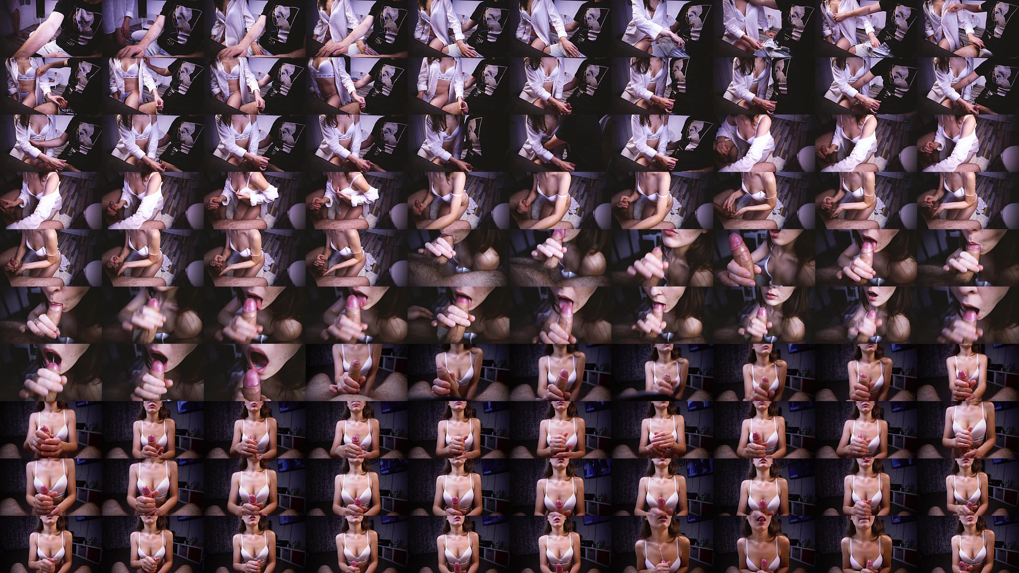 I burned a guy while watching porn and decided to enslave him with a good handjob and orgasm 预览图