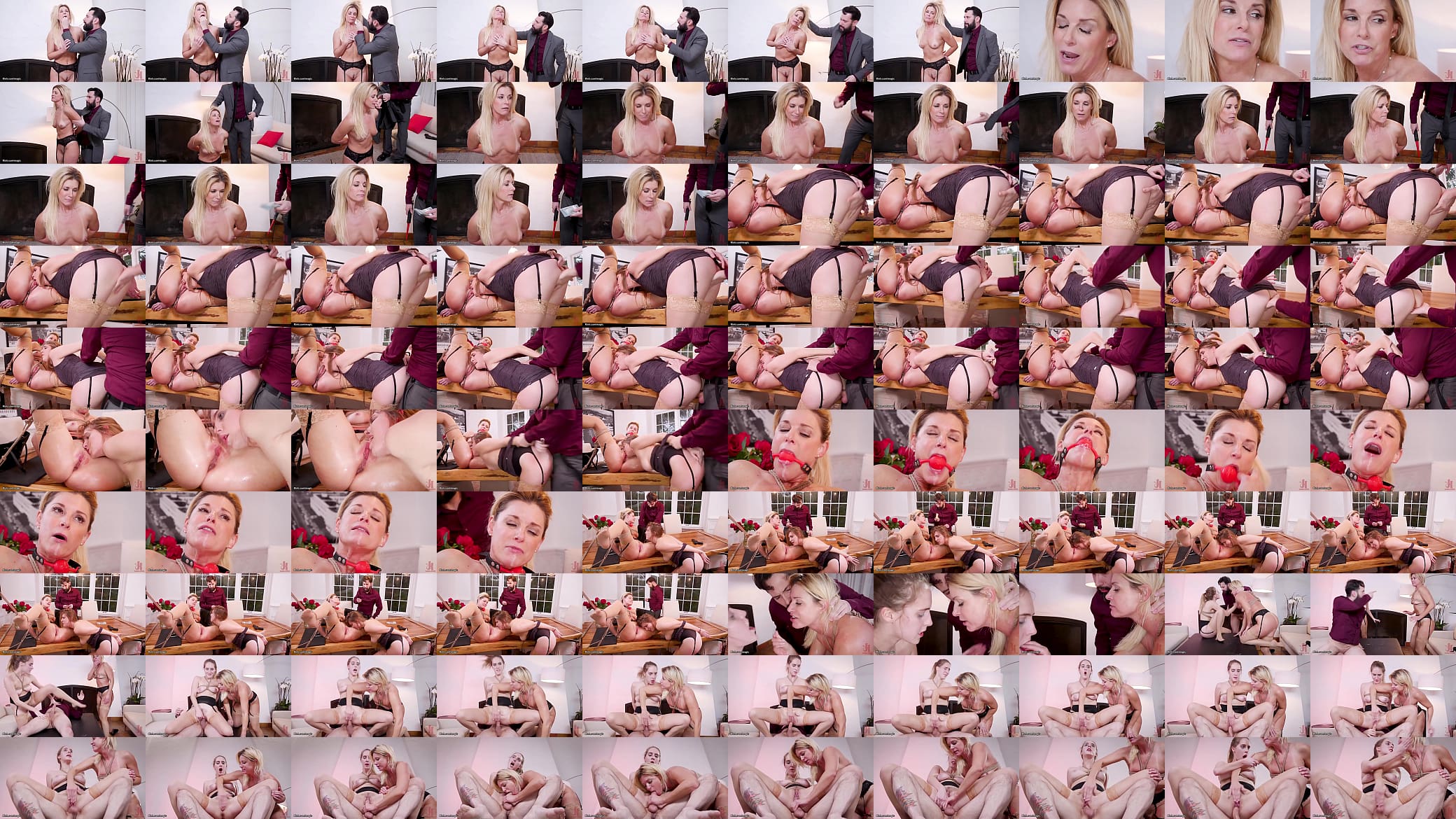 Bf fucks gf and her MILF stepmom 预览图