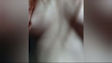 LOOK HOW HER LOVELY TITS BOUNCE AS THIS LITTLE DOG RIDES