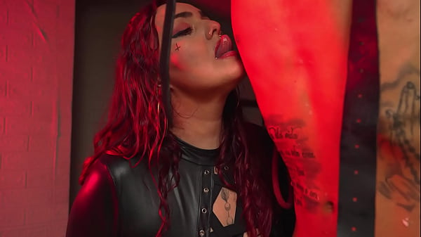 Dominating and Biting Danyel Mast First BDSM Session No 1