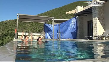 Behind The Scenes Of All Natural MILF Julia North Underwater Soft in the pool (1080)