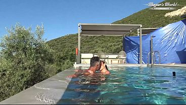 Behind The Scenes Of All Natural MILF Julia North Underwater Soft in the pool (1080)
