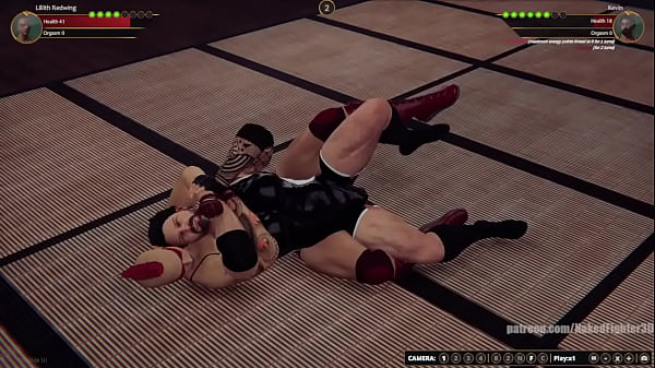 Lillith Redwing VS Kevin (Naked Fighter 3D)