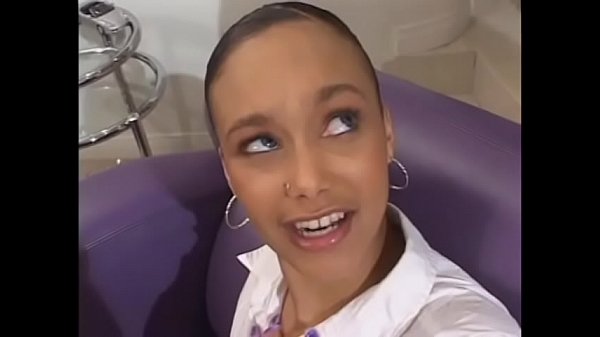Ebony sweetie has hairy pussy sucked by white dude and fucked it too
